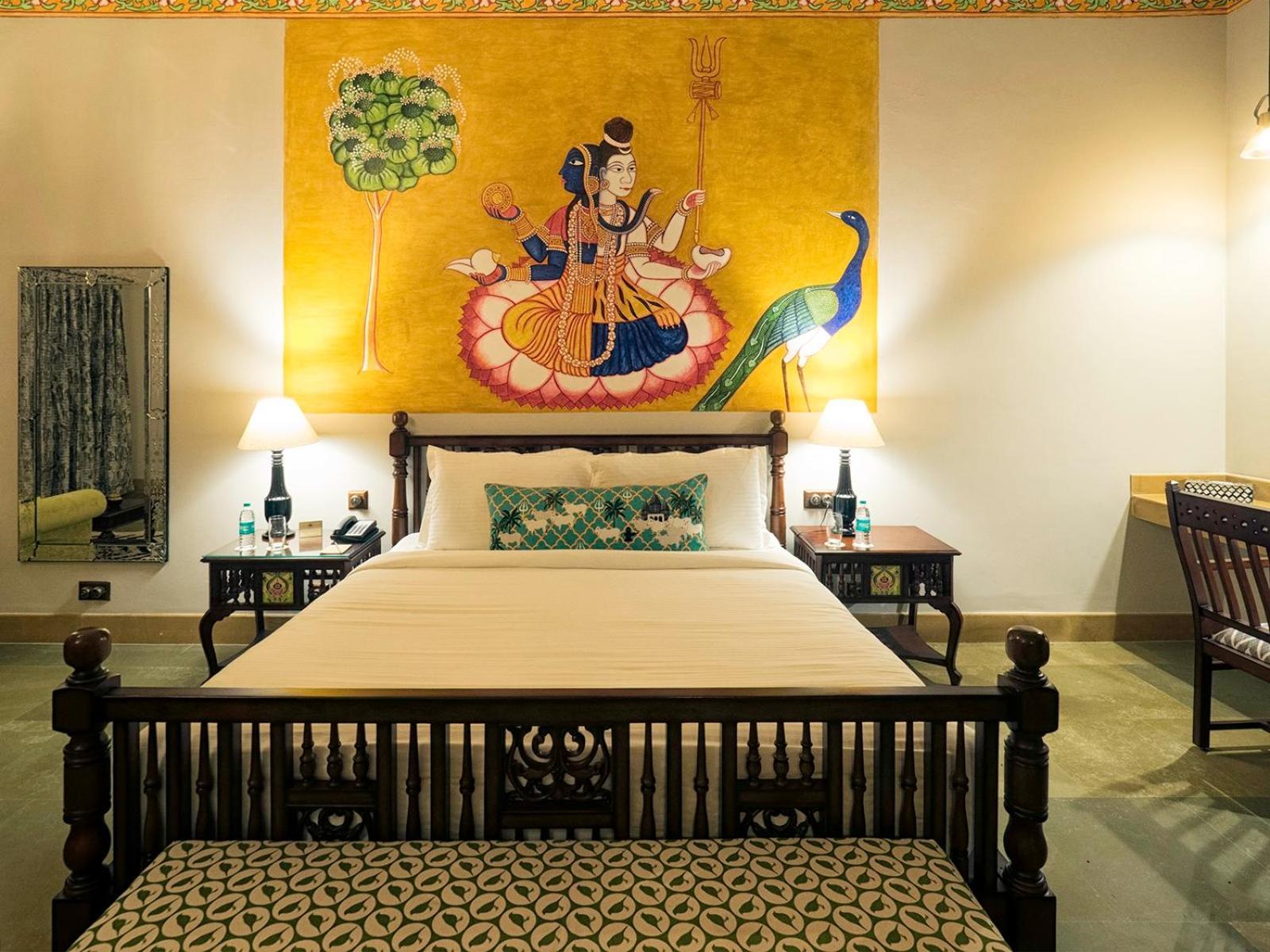 Tree Of Life Resort & Spa Varanasi Bagian luar foto