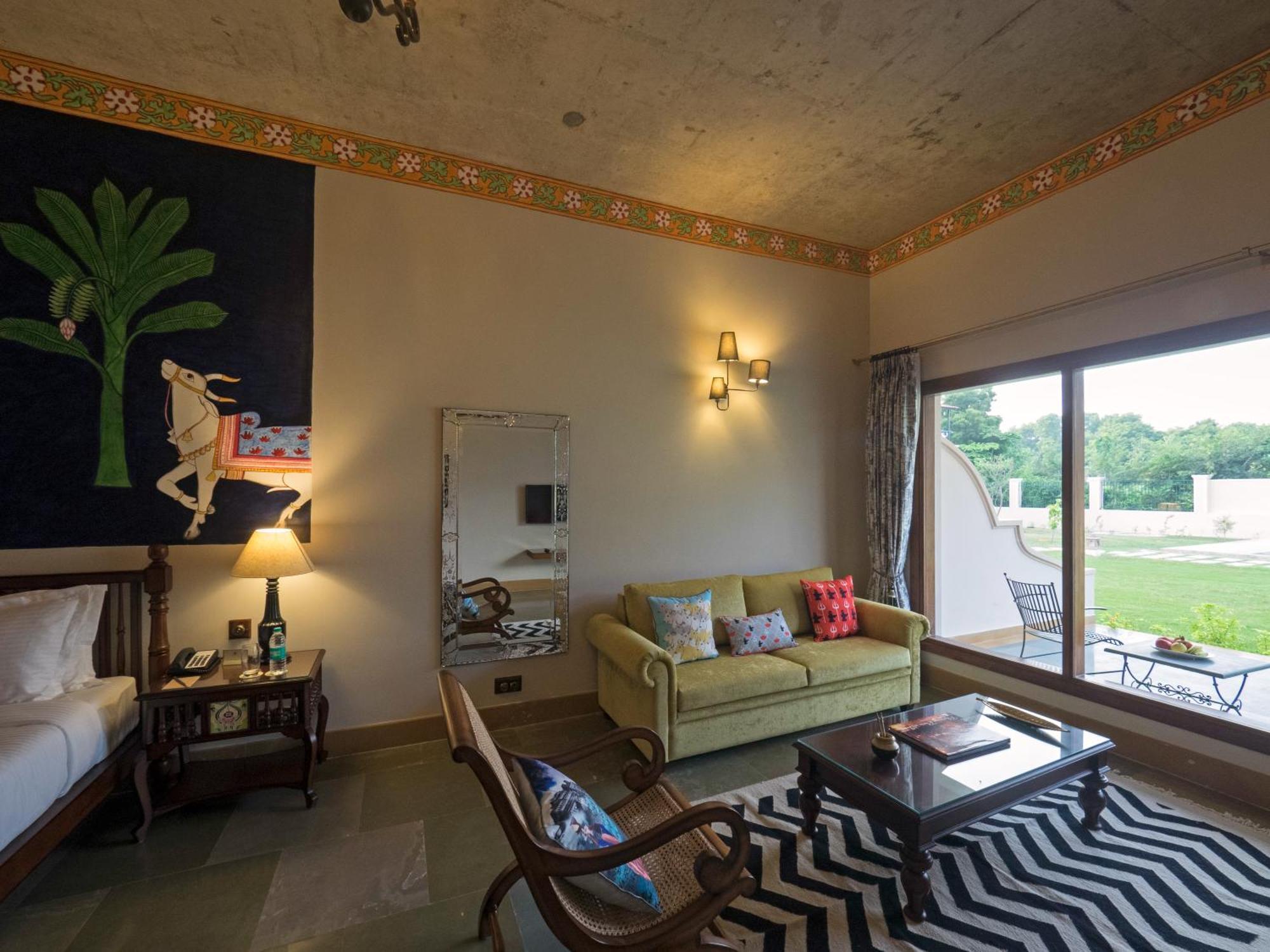 Tree Of Life Resort & Spa Varanasi Bagian luar foto